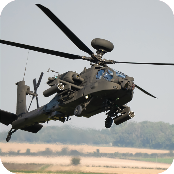Military attack helicopter