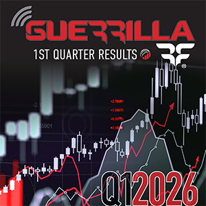 Guerrilla RF Q1 2026 Financial Results Press Release Graphic